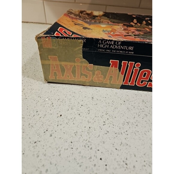 Axis & Allies Spring 1942 World At War Milton Bradley Gamemaster Series 1984 - Picture 7 of 16